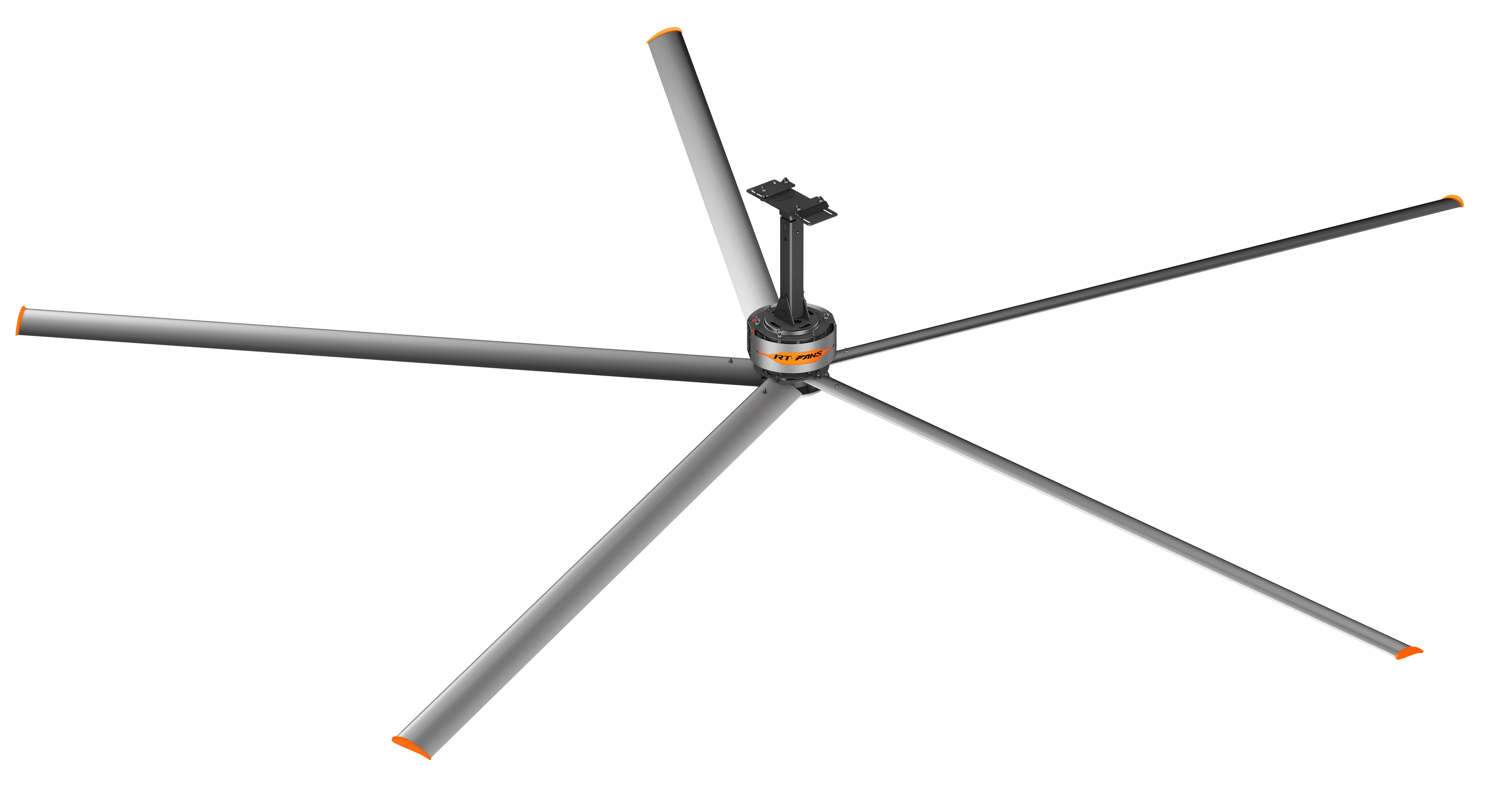 湖北瑞兆从三个方面教您挑选最合适的超大型节能吊扇