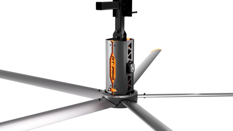 为什么大型厂房更适合安装超大工业风扇？